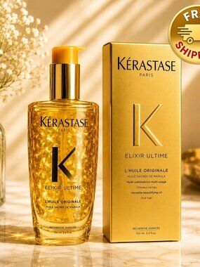 Kerastase Elixir Ultime L’Huile Original Beautifying Hair Oil 3.4oz / 100ml